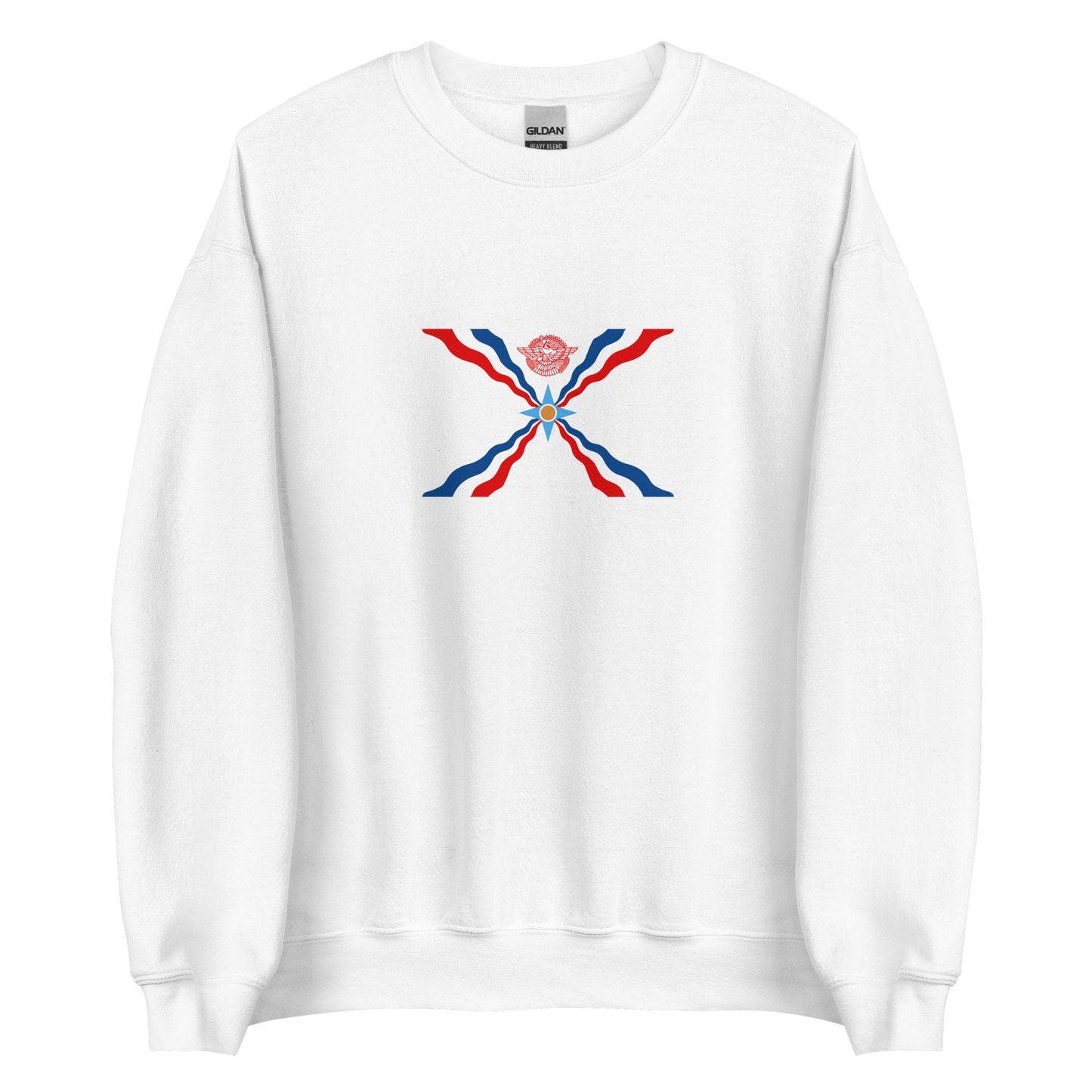 Iraq - Assyrian Empire (2025BC-609BC) | Historical Iraqi Flag Interactive Sweatshirt