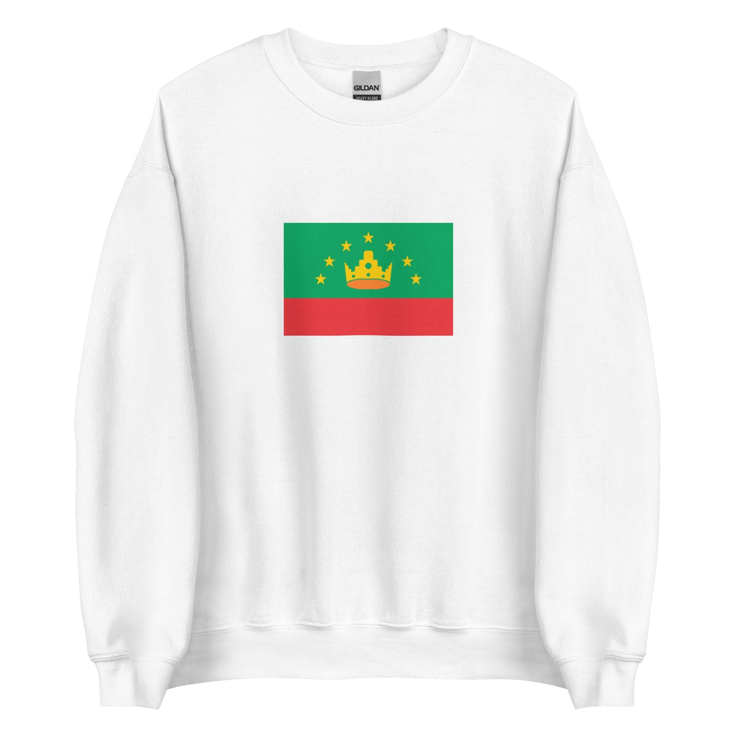 India - Kushan Empire (30-375) | Historical Indian Flag Interactive Sweatshirt