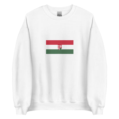 Hungary - First Hungarian Republic (1918-1919) | Historical Hungarian Flag Interactive Sweatshirt