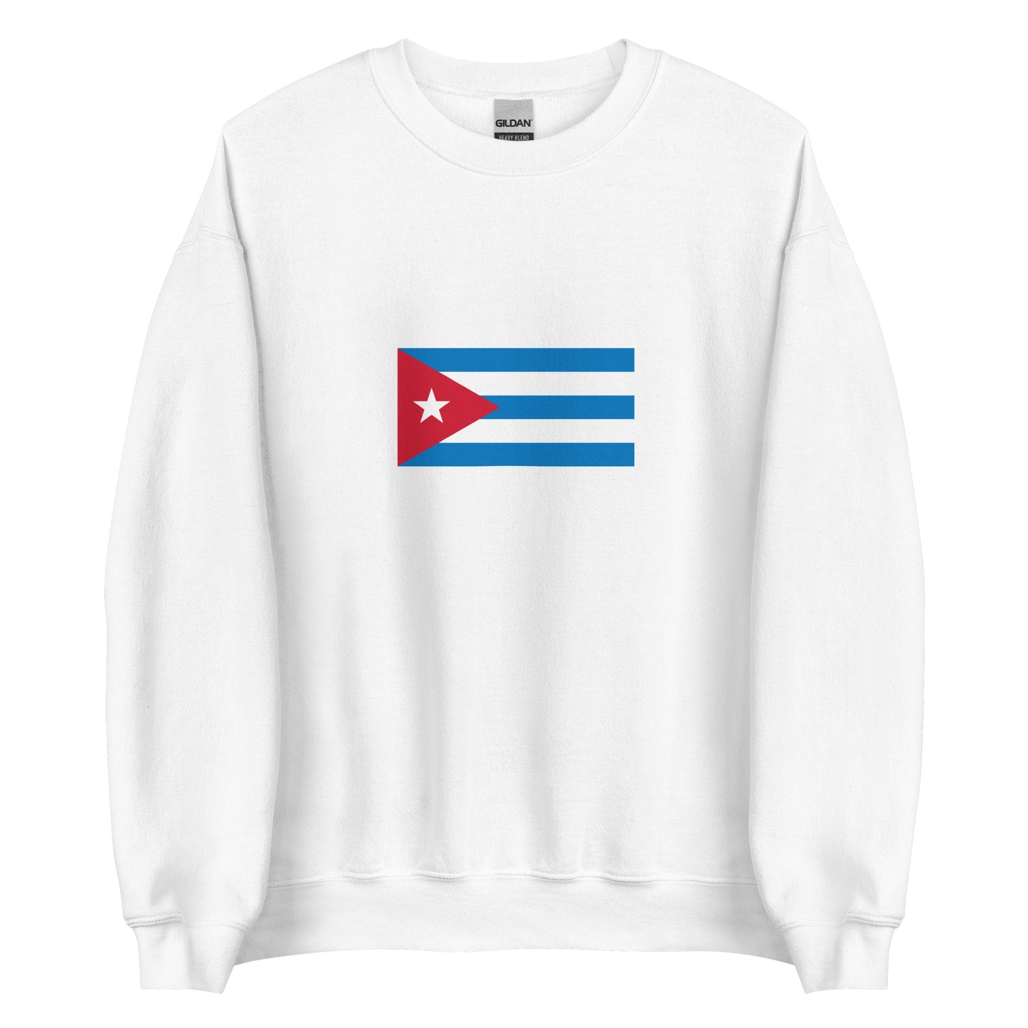 Cuba - First Republic of Cuba (1902-1959) | Historical Cuban Flag Interactive Sweatshirt