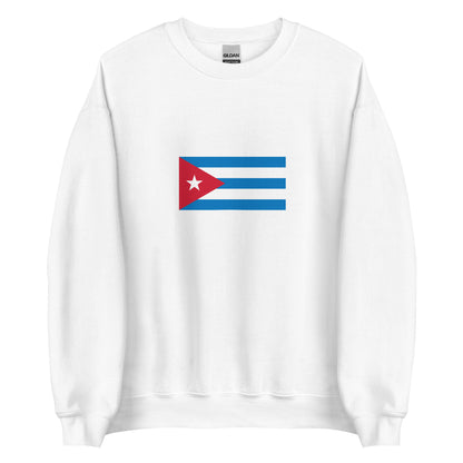Cuba - First Republic of Cuba (1902-1959) | Historical Cuban Flag Interactive Sweatshirt
