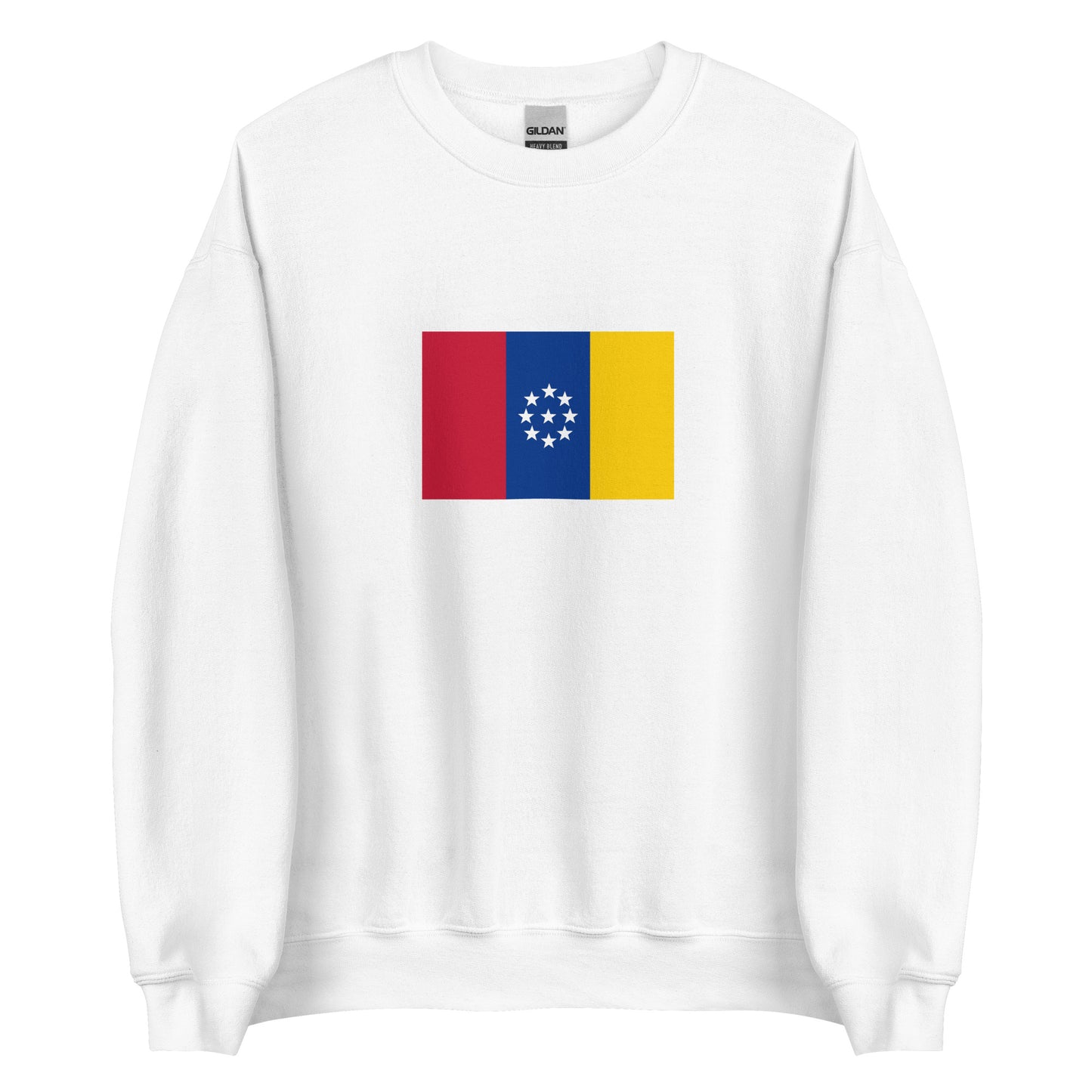 Colombia - United States of Colombia (1861-1861) | Historical Colombian Flag Interactive Sweatshirt