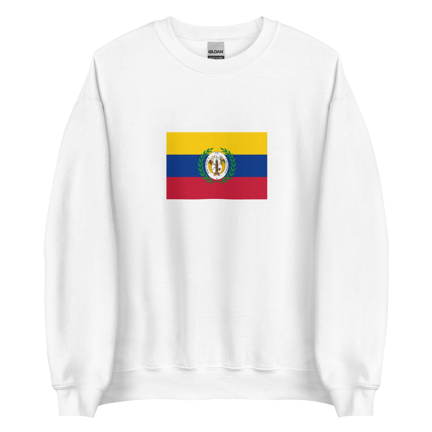 Colombia - Gran Colombia (1819-1831) | Historical Colombian Flag Interactive Sweatshirt