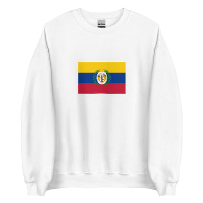 Colombia - Gran Colombia (1819-1831) | Historical Colombian Flag Interactive Sweatshirt