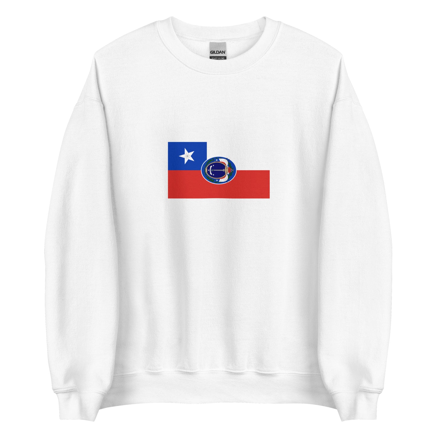 Chile - First Chilean Republic (1818-1834) | Historical Chilean Flag Interactive Sweatshirt