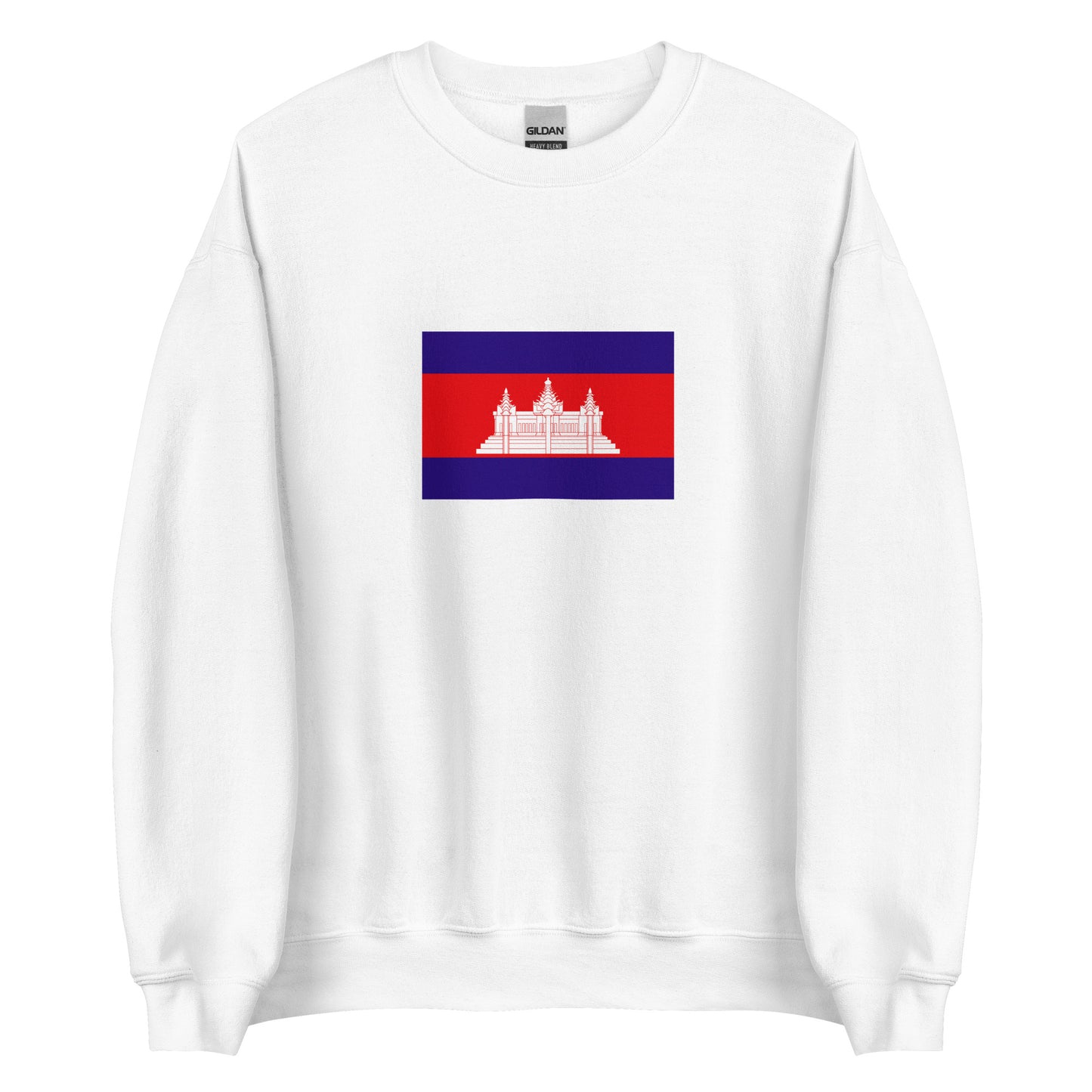 Cambodia - Kingdom of Cambodia (1953 - 1970) | Historical Flag Unisex Sweatshirt