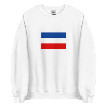 Bosnia Herzegovina - Kingdom of Yugoslavia (1918-1941) | Historical Bosnian Flag Interactive Sweatshirt