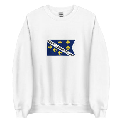 Bosnia Herzegovina - Kingdom of Bosnia (1377-1463) | Historical Bosnian Flag Interactive Sweatshirt