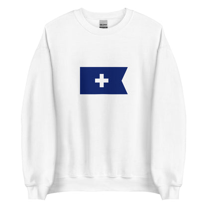 Bosnia Herzegovina - Banate of Bosnia (1154-1377) | Historical Bosnian Flag Interactive Sweatshirt