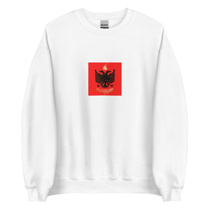 Albania - Albanian Kingdom I (1928-1939) | Historical Albanian Flag Interactive Sweatshirt