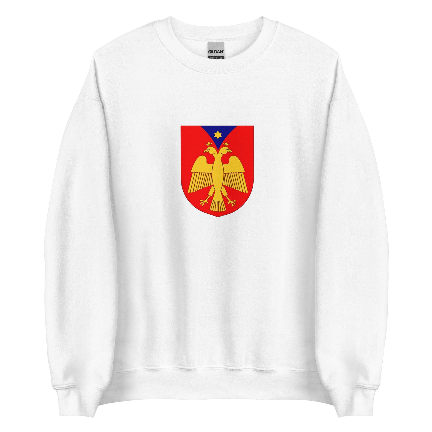 Albania - Lordship of Berat (1280-1450) | Historical Albanian Flag Interactive Sweatshirt