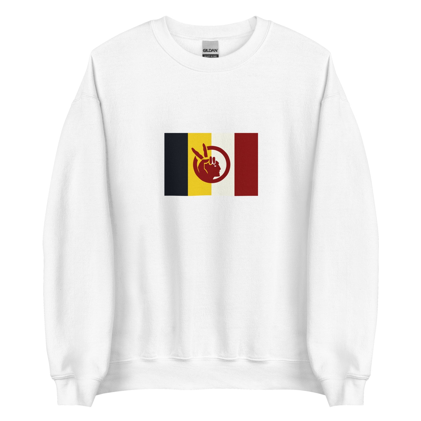 USA - Native Americans | Indigenous American Flag Interactive Sweatshirt