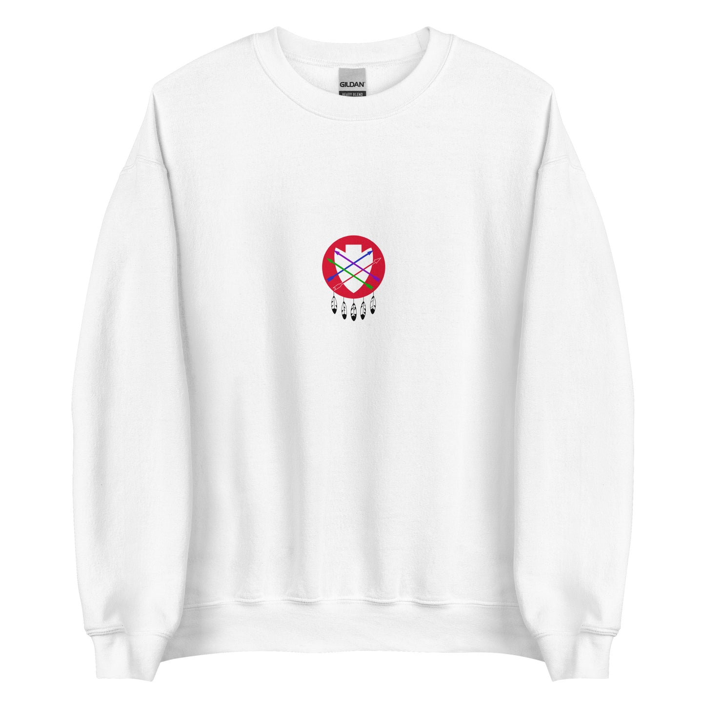 USA - Peoria People | Native American Flag Interactive Sweatshirt