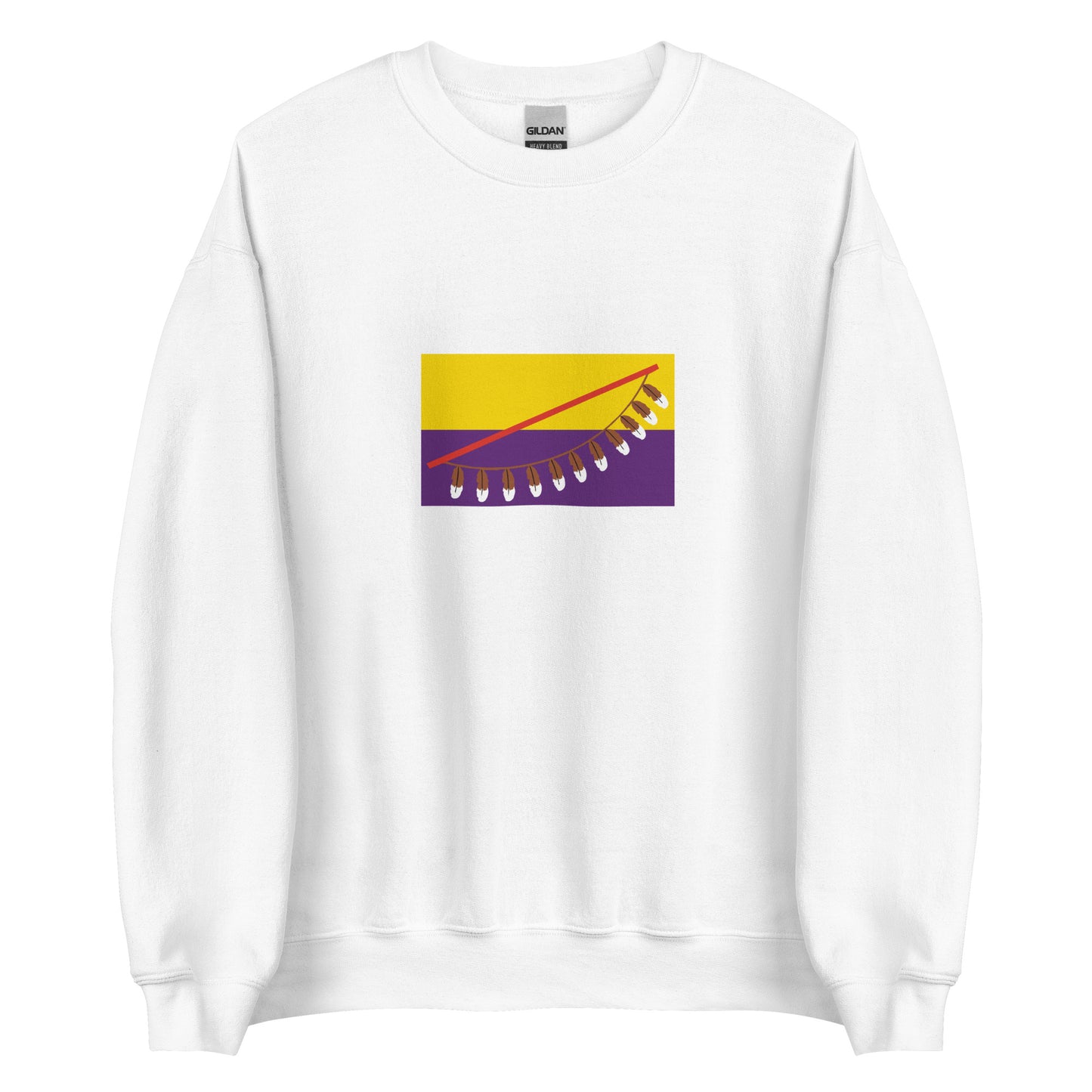 USA - Tohono O'odham people | Native American Flag Interactive Sweatshirt