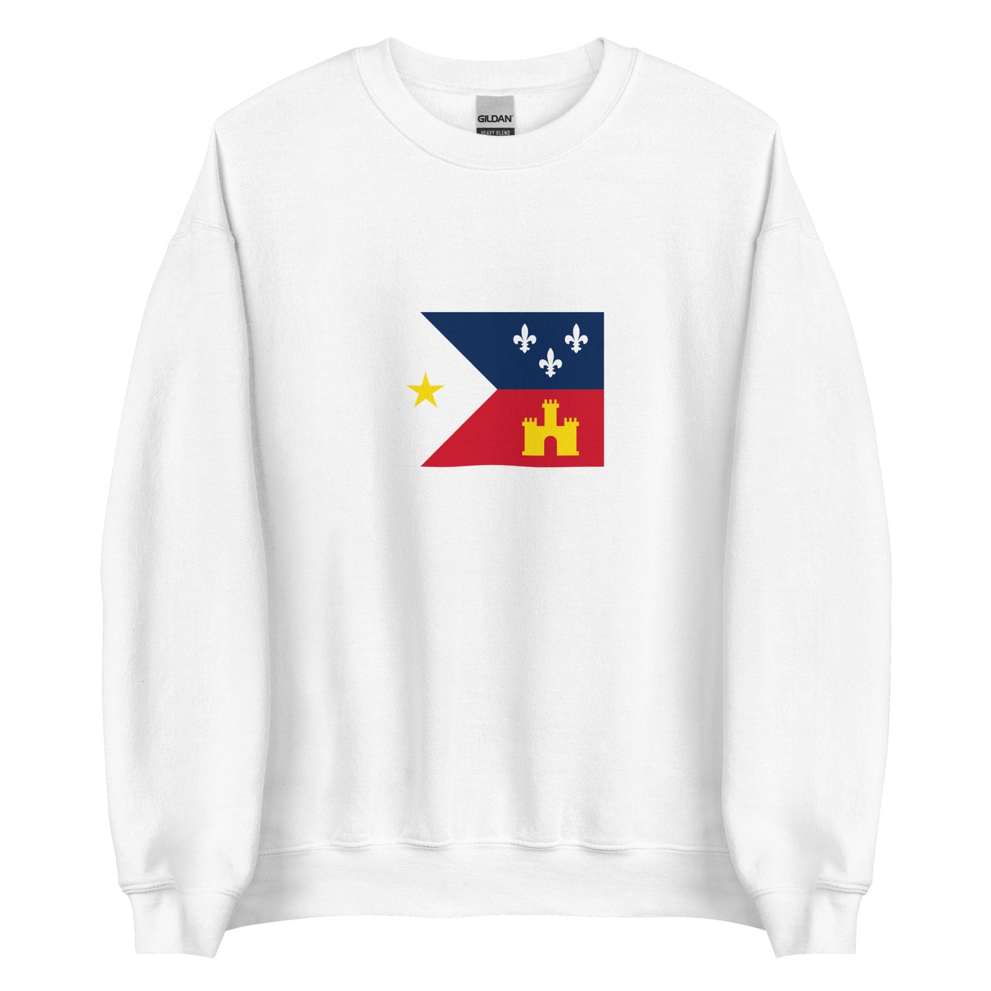 USA - Cajuns | Ethnic American Flag Interactive Sweatshirt