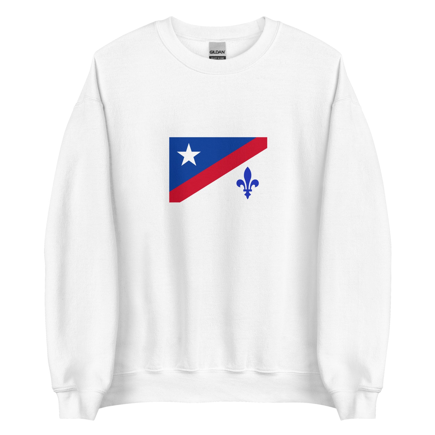 USA - French Americans | Ethnic American Flag Interactive Sweatshirt