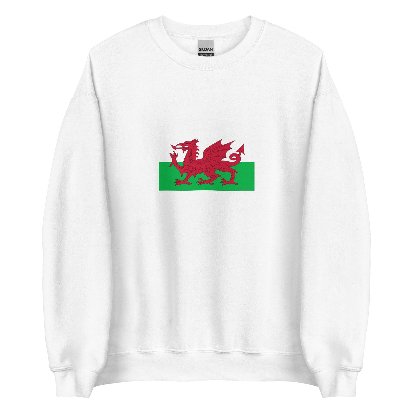 USA - Welsh People | Ethnic American Flag Interactive Sweatshirt