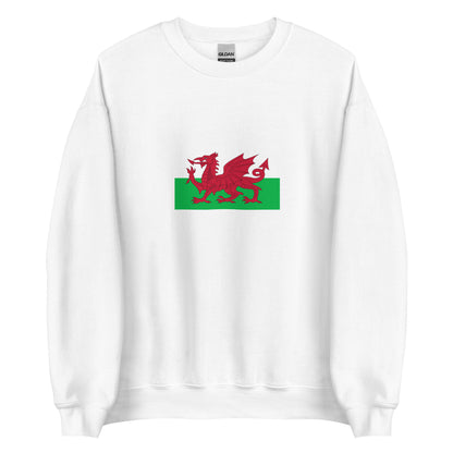 USA - Welsh People | Ethnic American Flag Interactive Sweatshirt
