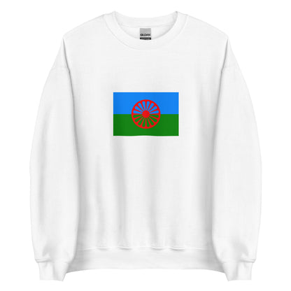 USA - Romani people | Ethnic American Flag Interactive Sweatshirt