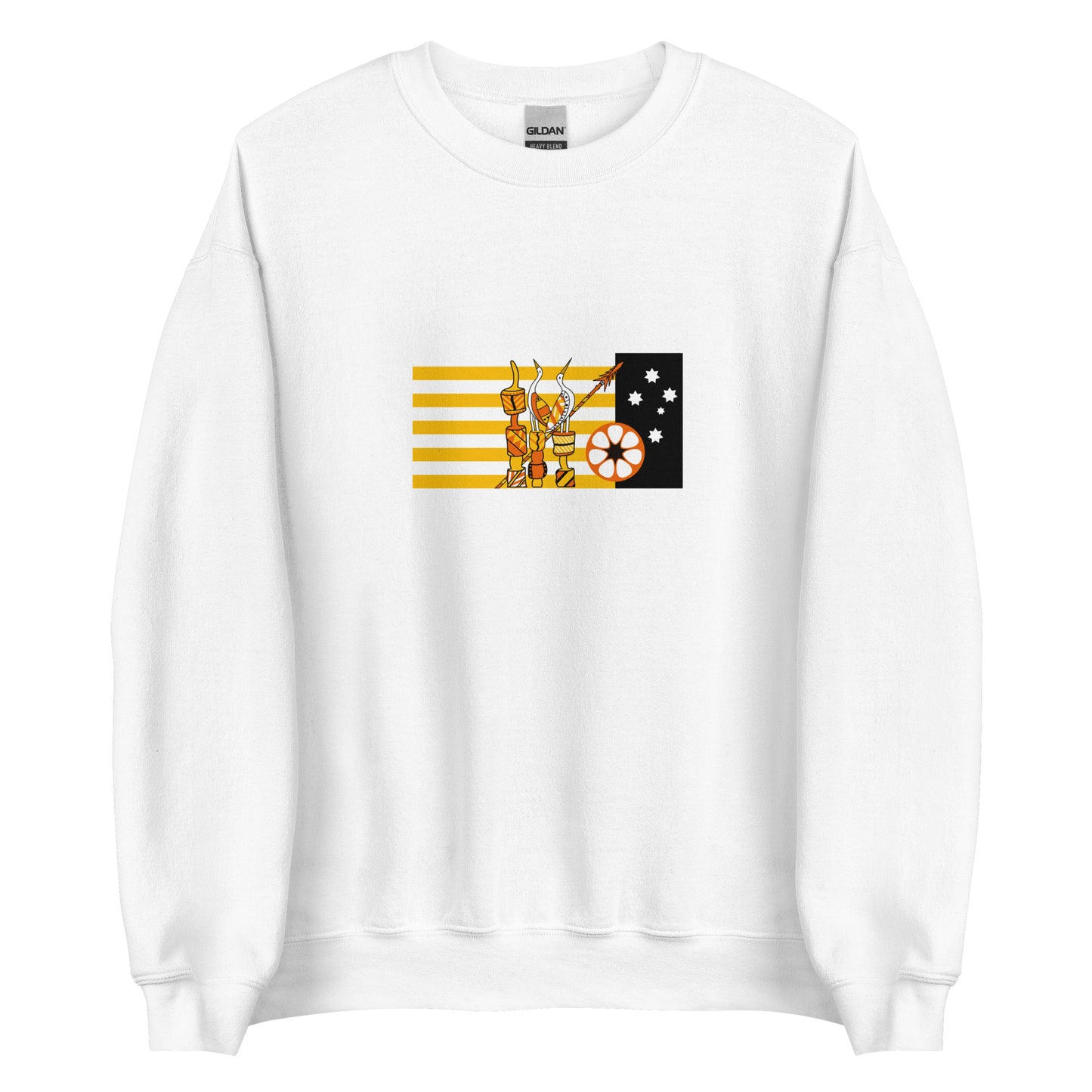 Australia - Tiwi People | Aboriginal Australian Flag Interactive Sweatshirt