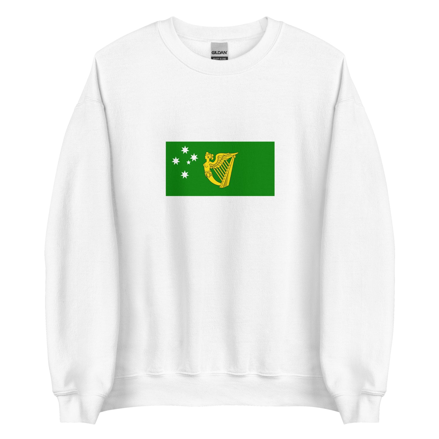 Australia - Irish Australians | Ethnic Australian Flag Interactive Sweatshirt