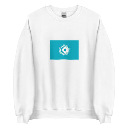 Turkey - Pan-Turkic people | Ethnic Turkish Flag Interactive Sweatshirt