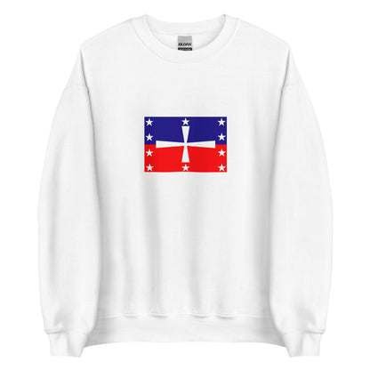 Dominican Republic - La Trinitaria (1838-1844) | Historical Dominican Flag Interactive Sweatshirt