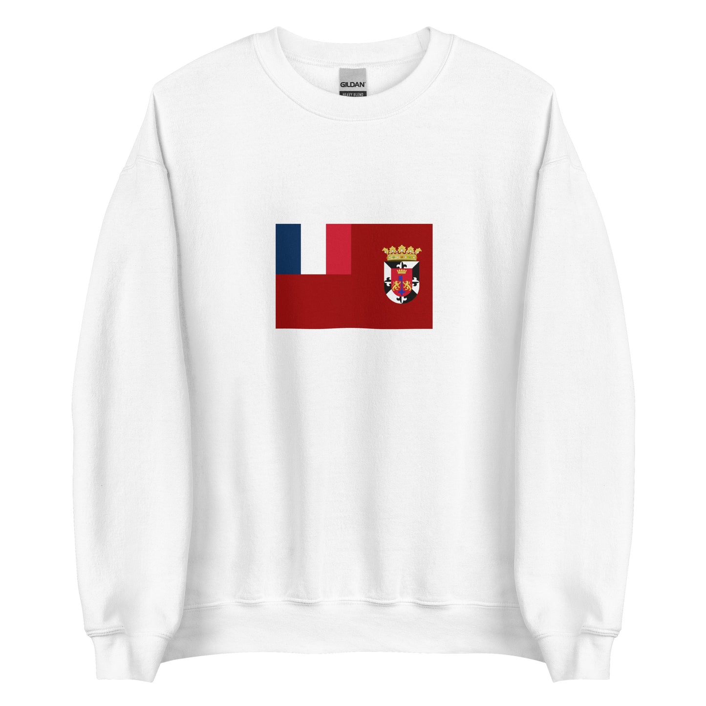 Dominican Republic - Era de Francia (1795-1813) | Historical Dominican Flag Interactive Sweatshirt