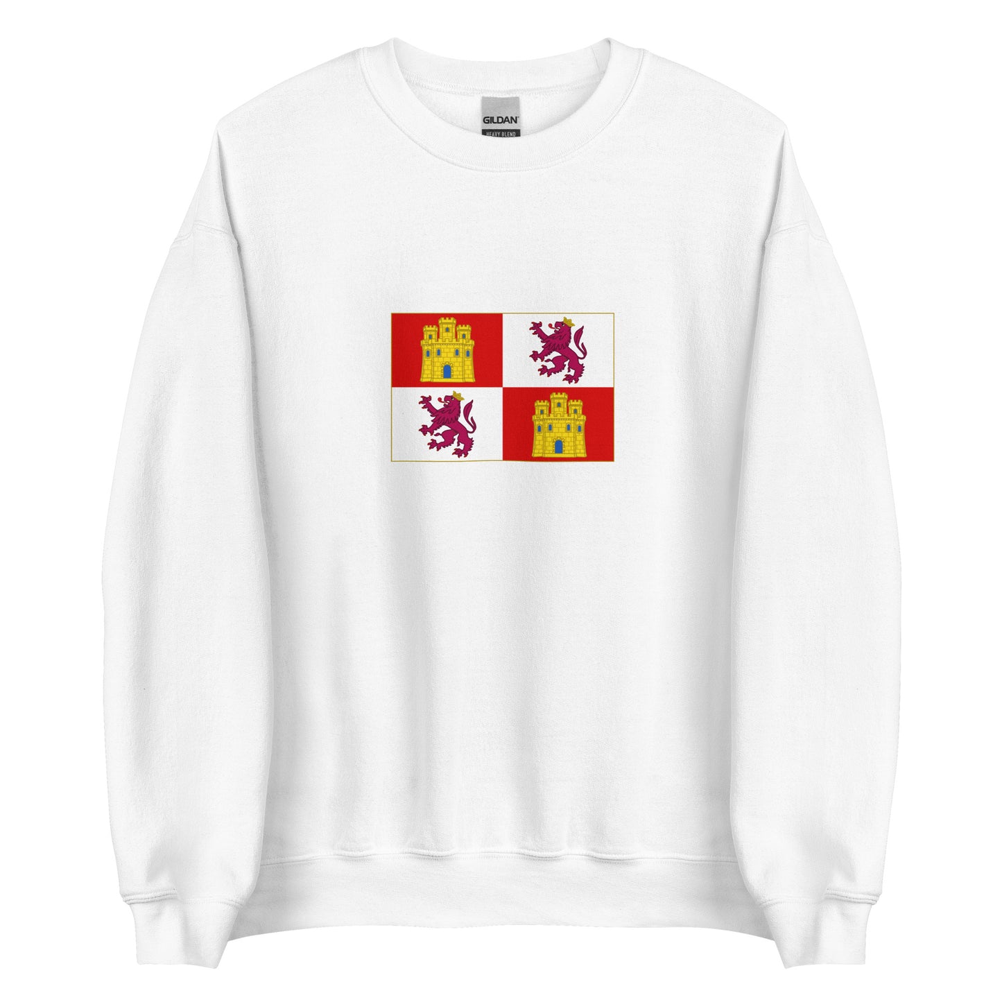 Dominican Republic - Crown of Castile (1492-1516) | Historical Dominican Flag Interactive Sweatshirt