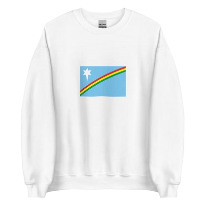 India - Naga People | Ethnic Indian Flag Interactive Sweatshirt