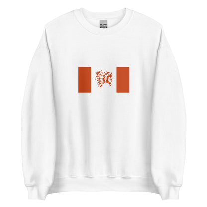 Canada - Cree People | Indigenous Canadian Flag Interactive Sweatshirt
