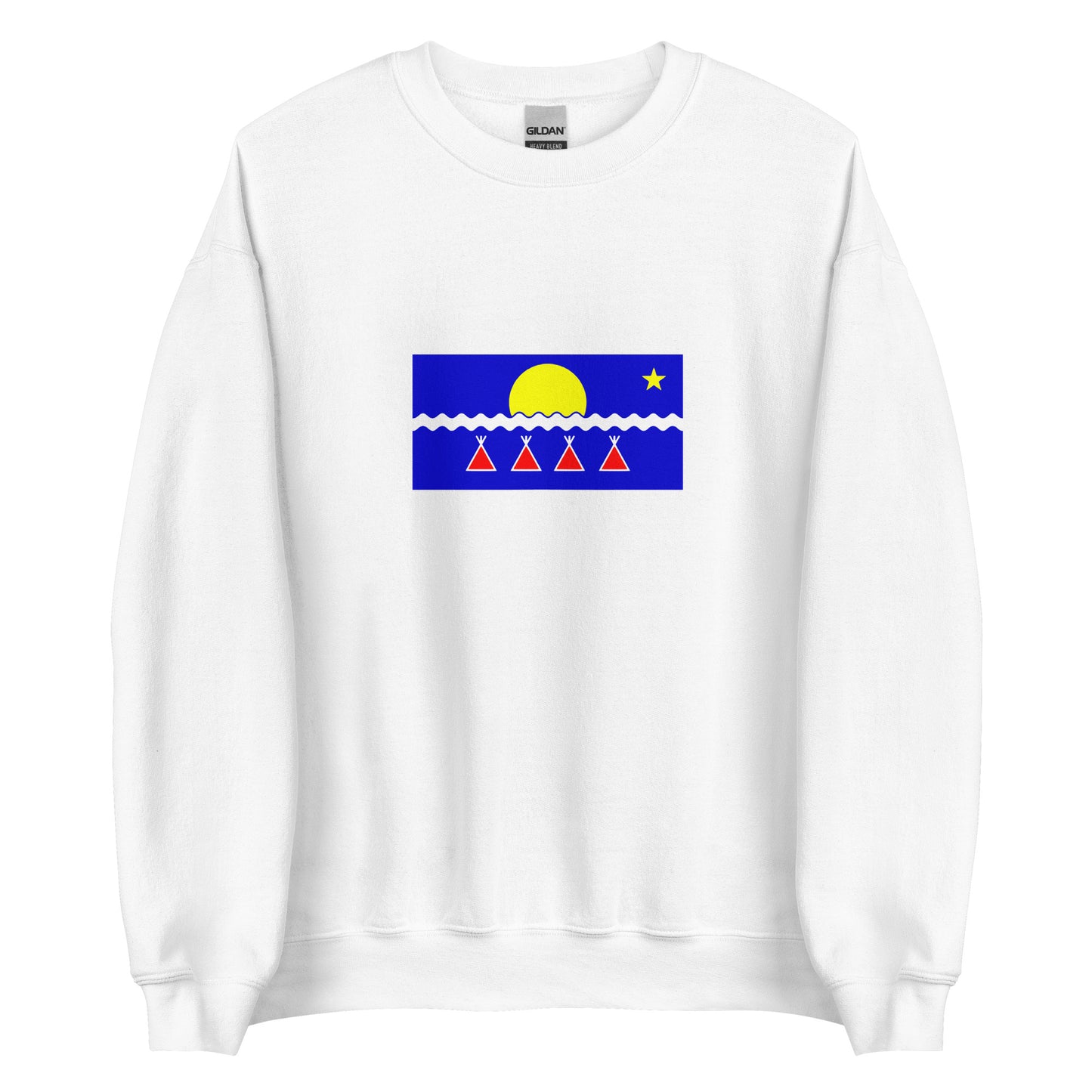 Canada - Tlicho People | Native Canadian Flag Interactive Sweatshirt