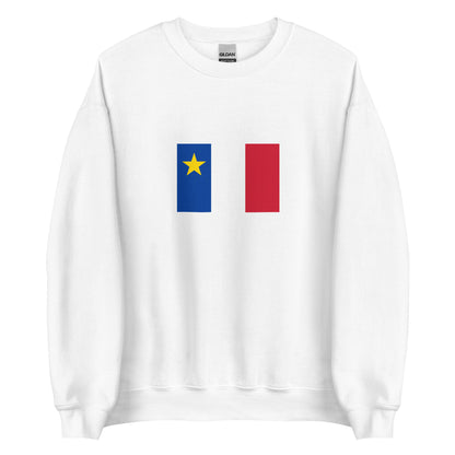 Canada - Acadians | Ethnic Canadian Flag Interactive Sweatshirt