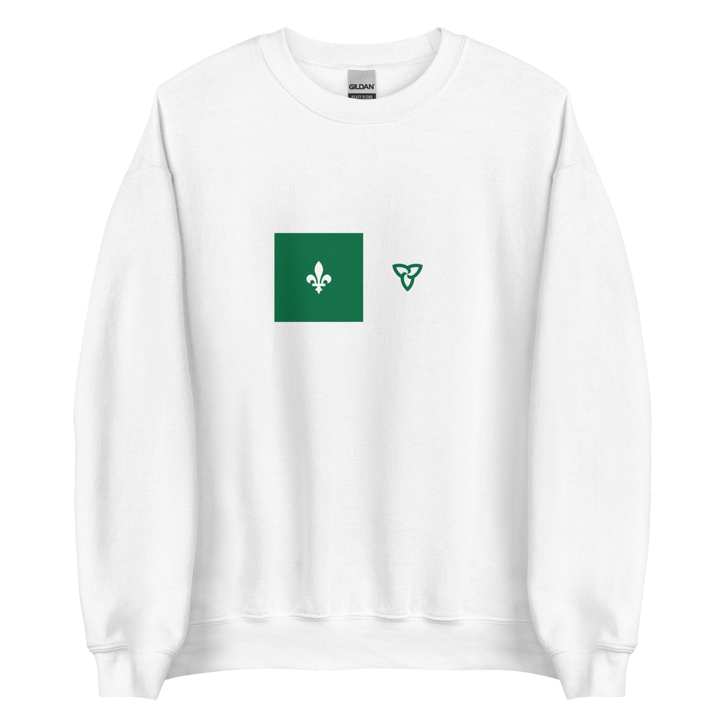 Canada - Franco Ontarians | Ethnic Canadian Flag Interactive Sweatshirt