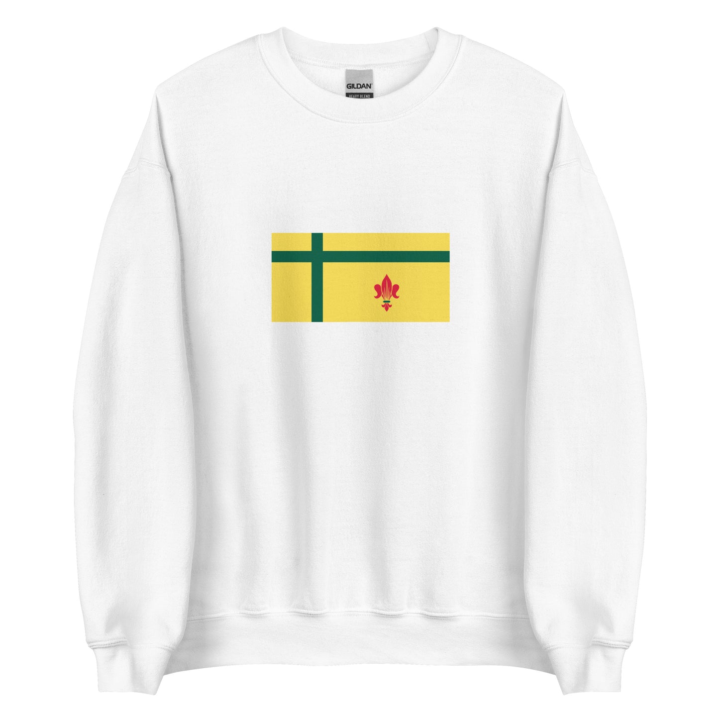 Canada - Fransaskois | Ethnic Canadian Flag Interactive Sweatshirt