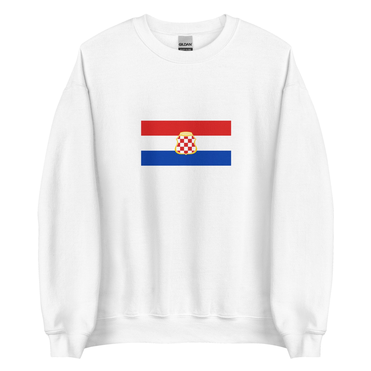 Croatia - Herzegovinian Croats | Ethnic Croatian Flag Interactive Sweatshirt